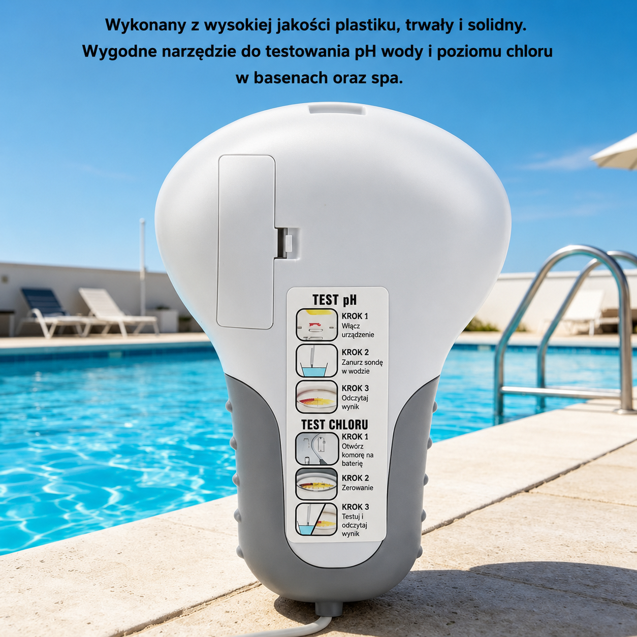 CrystalTest™ – Zadbaj o idealną wodę w swoim basenie