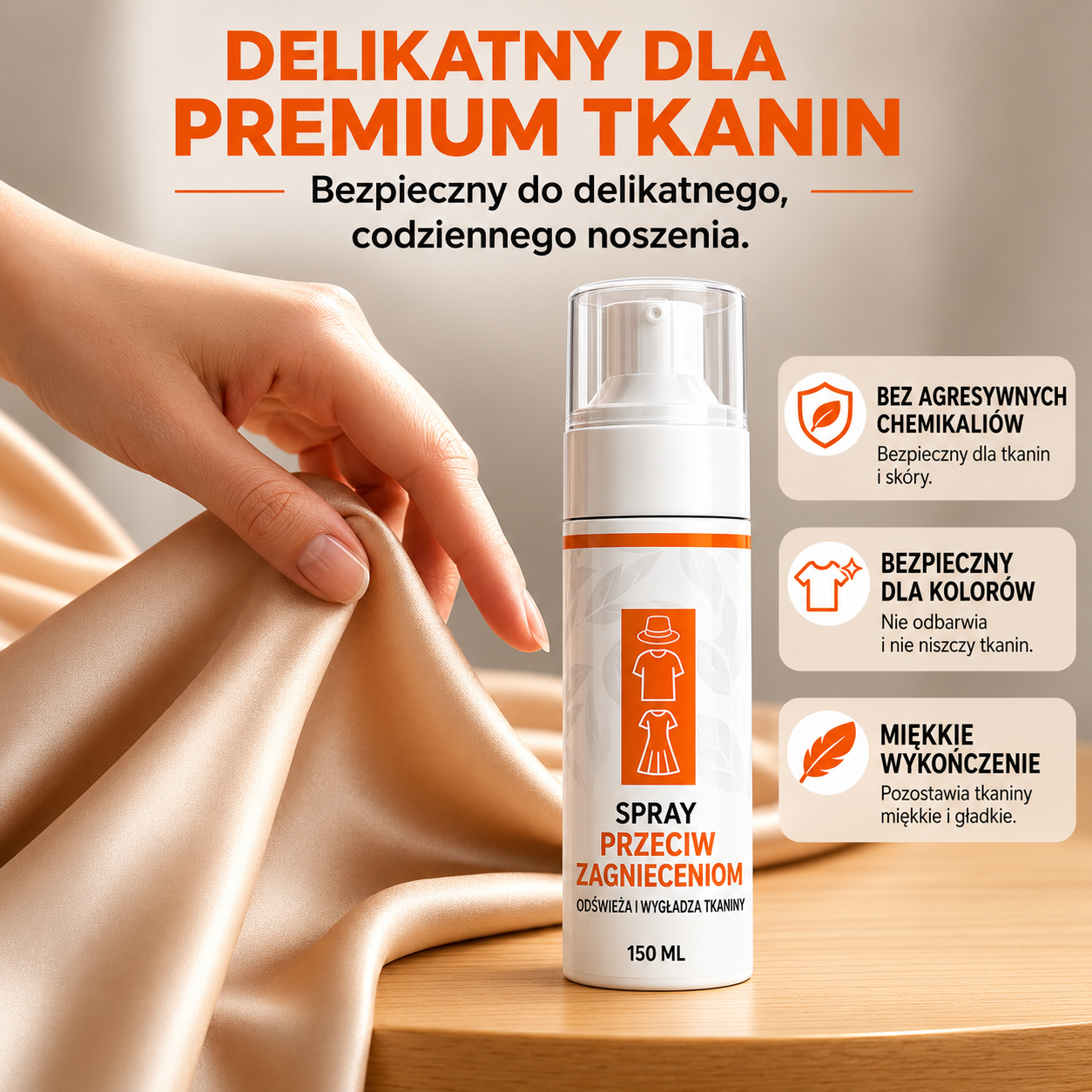 BezZagnieceń™ Gładkie Ubrania w Mgnieniu Oka