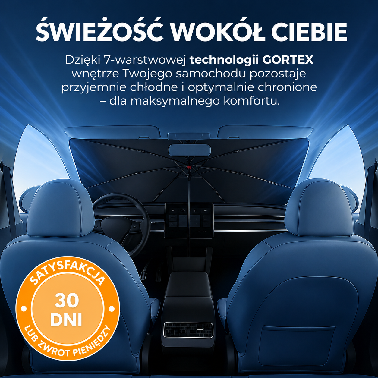 Thermo Shade™ Słoneczna Tarcza Samochodowa