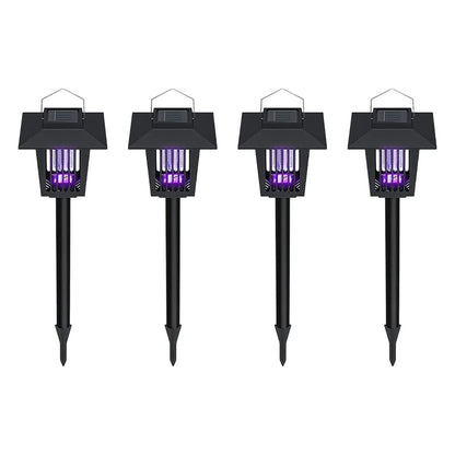 SolarnaTarcza™ - Solarna lampa przeciw komarom LED do ogrodu