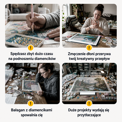 DiamentKlik™ - Precyzyjny aplikator do haftu diamentowego