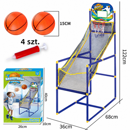 MaliMistrzowie™ - Zręcznościowa Gra Koszykarska dla Dzieci