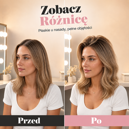 Volumea™ - Podgrzewana spinka do unoszenia włosów u nasady