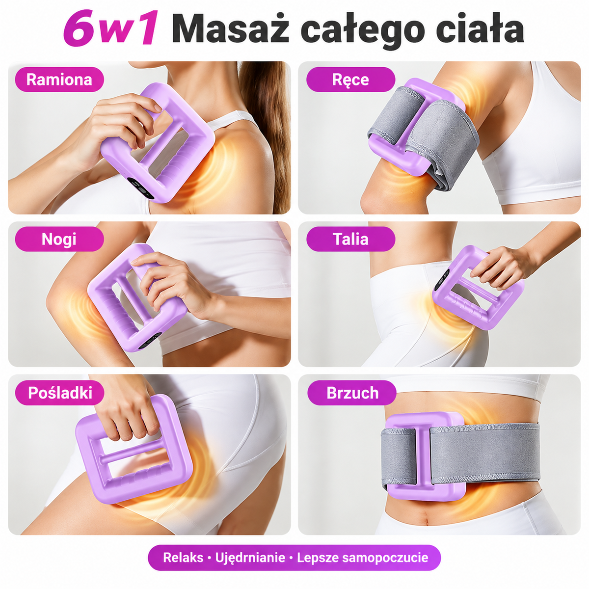 WibroForma™ - Wibracyjny masażer do ciała – relaks i masaż w domowym zaciszu