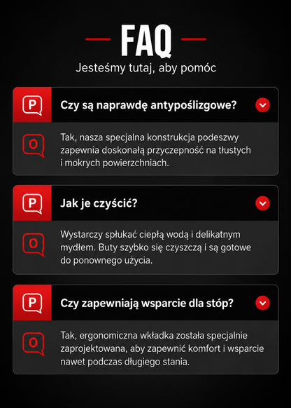 ProKrok - Profesjonalne antypoślizgowe buty