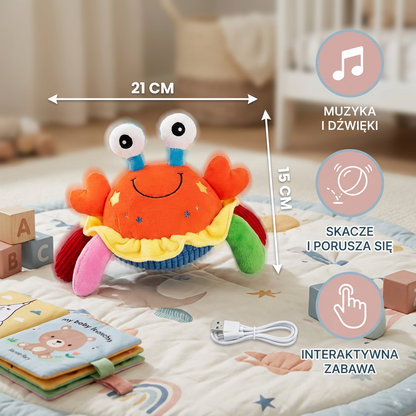 Krabik z Funkcją Głosu™  – Ruchoma Edukacyjna Zabawka