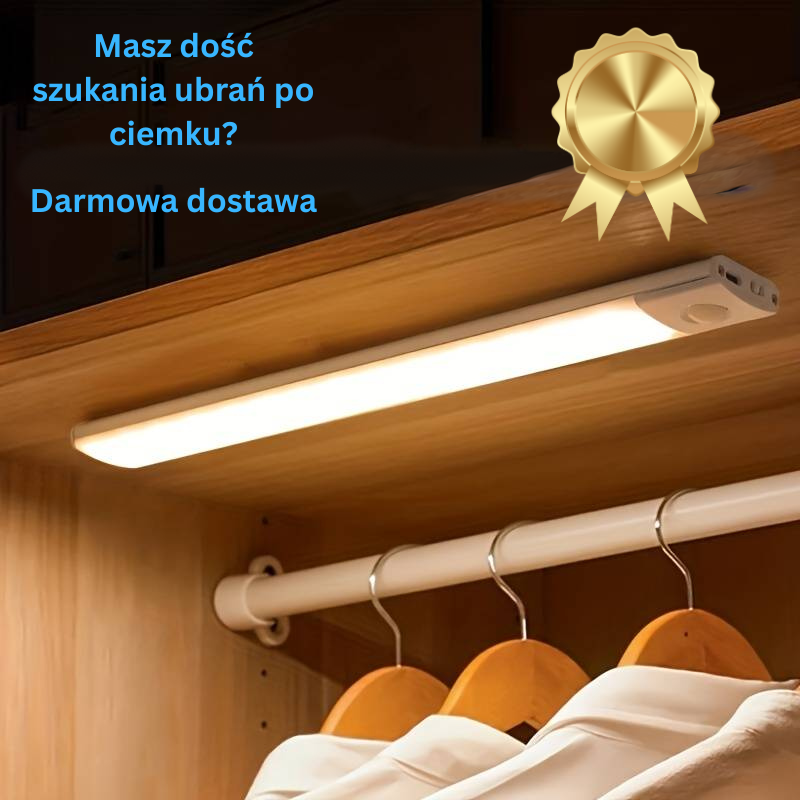 GlowSense™ Bezprzewodowa Lampka LED Aktywowana Ruchem