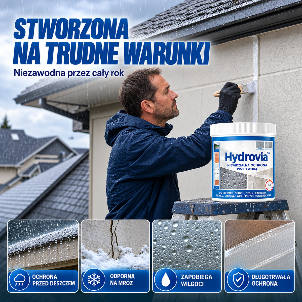 Hydrovia™ – Niewidzialna Powłoka Uszczelniająca Przecieki i Pęknięcia