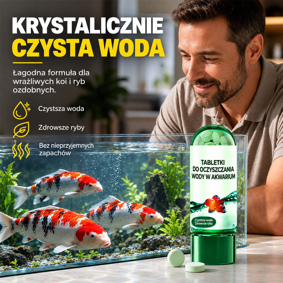 AquaVita™ - Tabletki do oczyszczania wody w akwarium