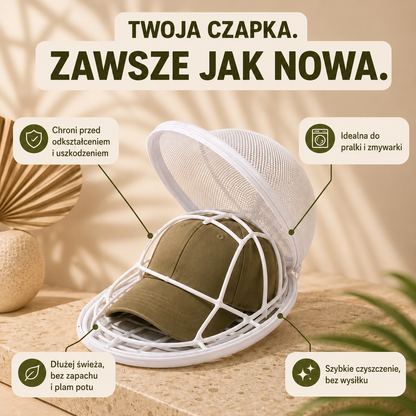 CzapkoForm™ – Ochronna Forma do Prania Czapek