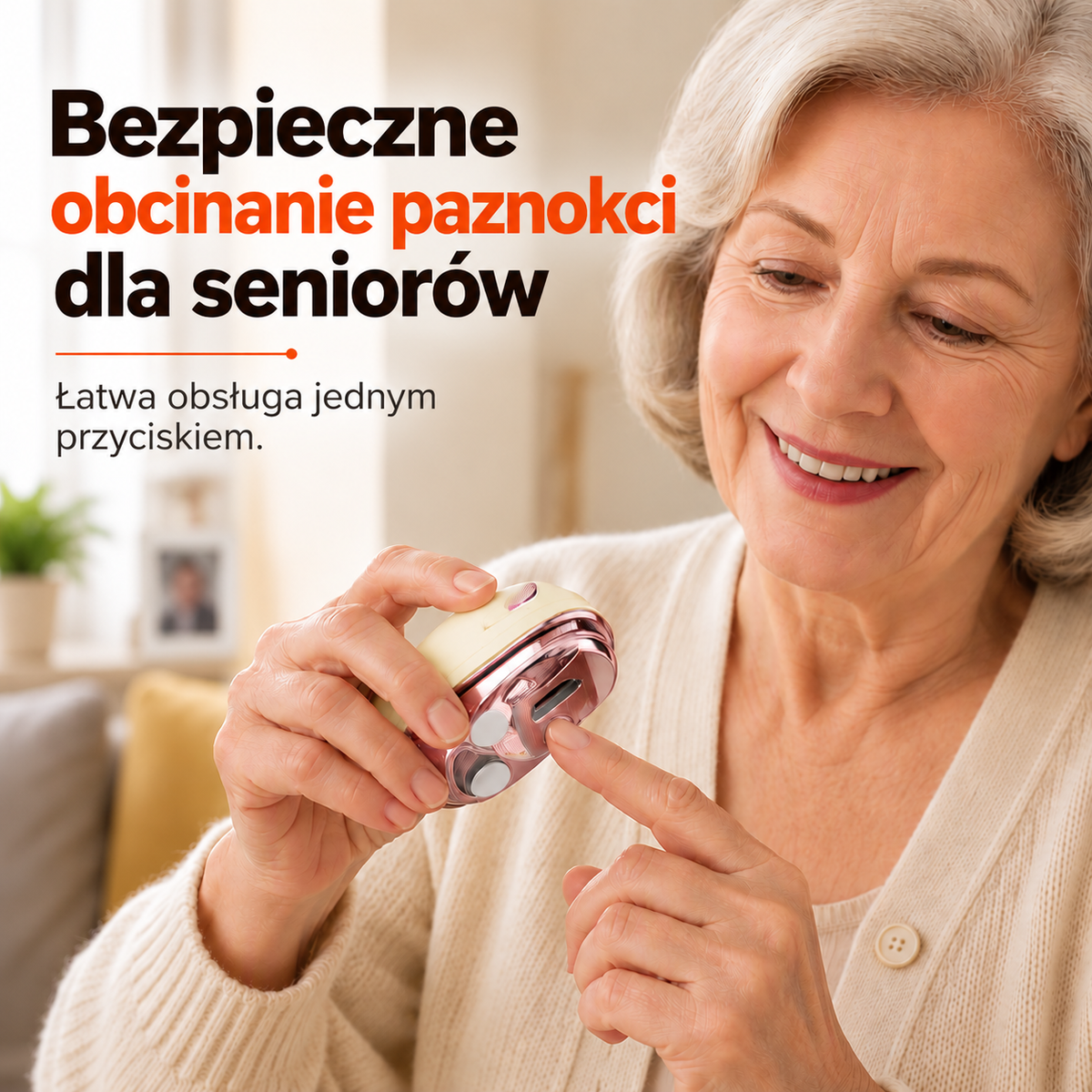 Nailumi™ - Elektryczny Trymer do Paznokci 2w1 dla Całej Rodziny