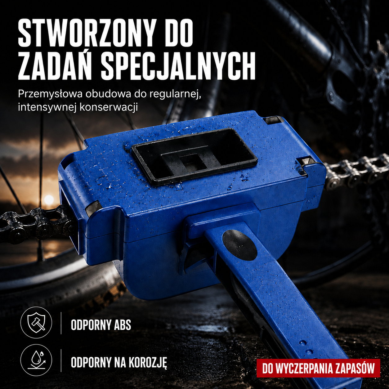 RowerFresh™ — Wielofunkcyjny zestaw do czyszczenia napędu