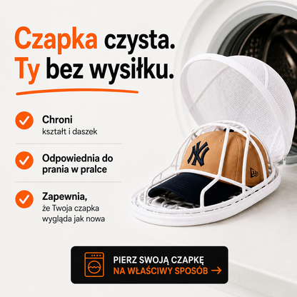CzapkoForm™ – Ochronna Forma do Prania Czapek