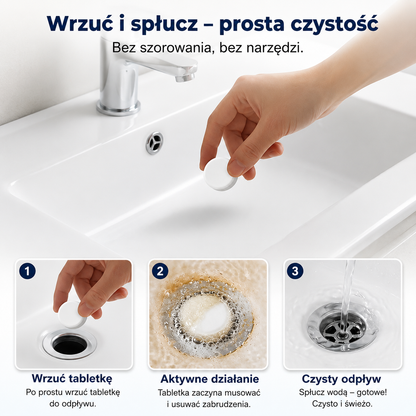 RuroMax™ - Tabletki do Udrażniania Odpływów