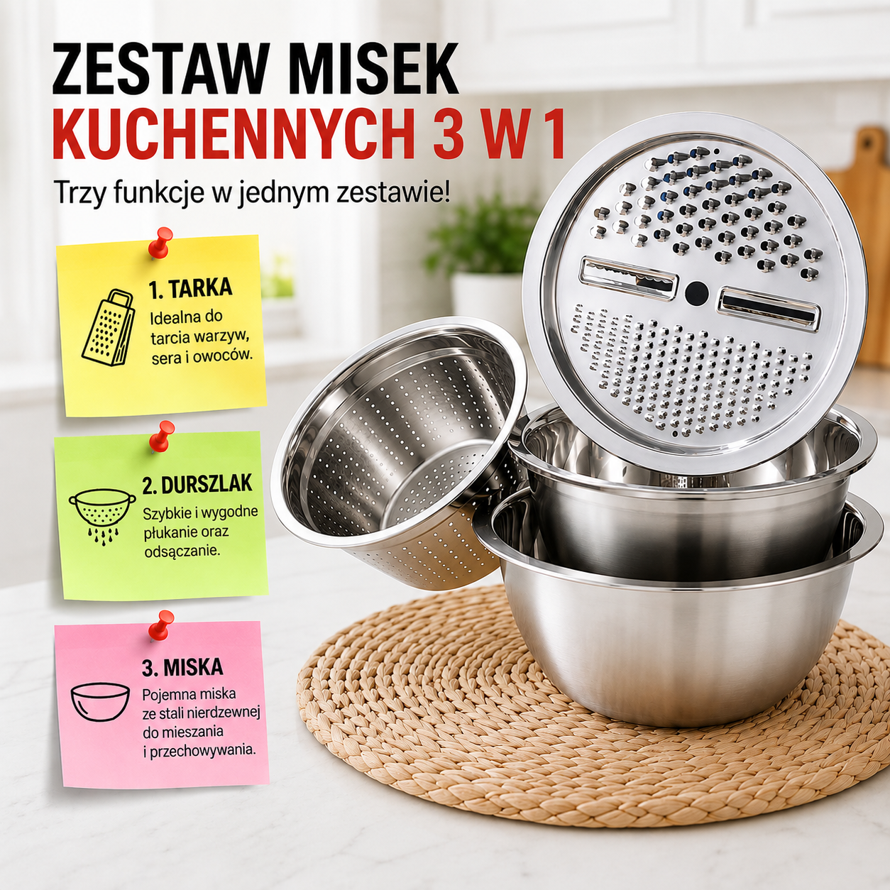 TarkoMax™ - Wielofunkcyjna Tarka 3 w 1