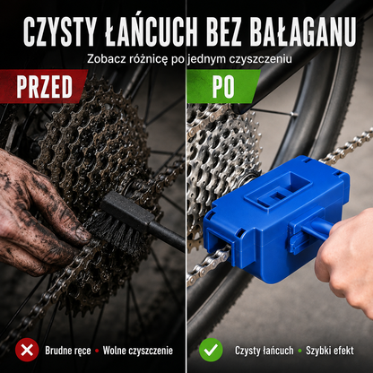 RowerFresh™ — Wielofunkcyjny zestaw do czyszczenia napędu