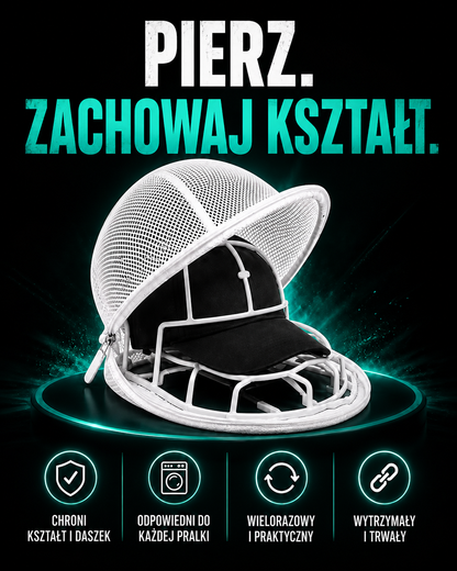 CzapkoForm™ – Ochronna Forma do Prania Czapek