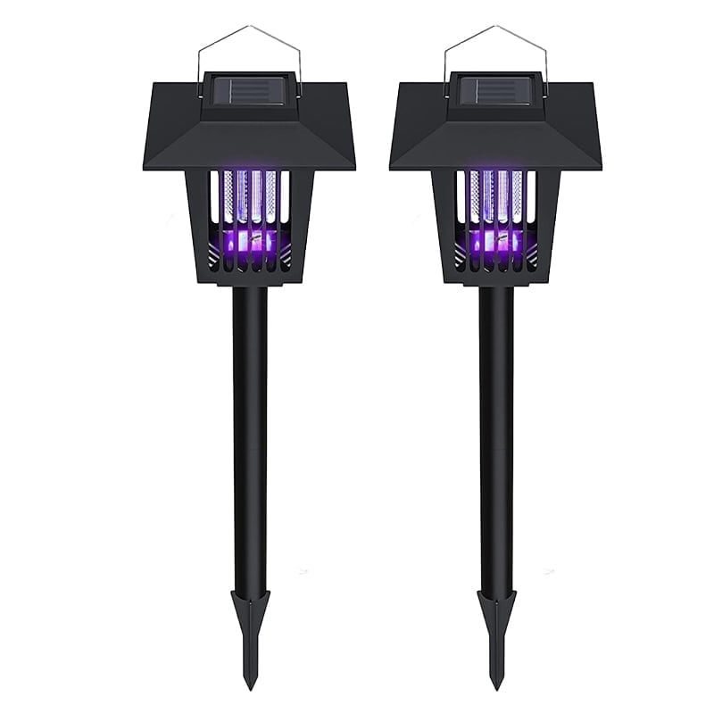 SolarnaTarcza™ - Solarna lampa przeciw komarom LED do ogrodu