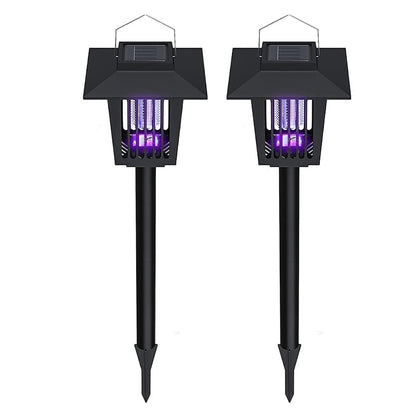 SolarnaTarcza™ - Solarna lampa przeciw komarom LED do ogrodu