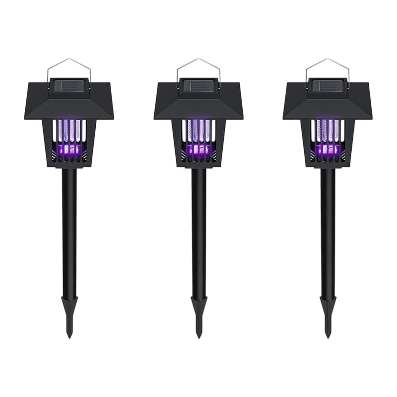 SolarnaTarcza™ - Solarna lampa przeciw komarom LED do ogrodu