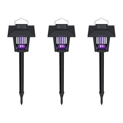 SolarnaTarcza™ - Solarna lampa przeciw komarom LED do ogrodu
