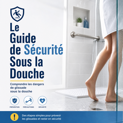 Barre d'appui pour douche
